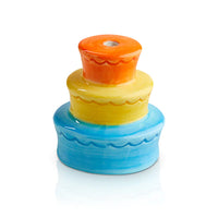 Nora Fleming Best Birthday Ever! Mini (candle holder cake)