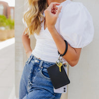 Back In Black Mini Silicone Pouch