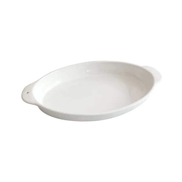 Pinstripe Oval Baker