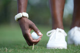White Chicklet Cooling Bracelet