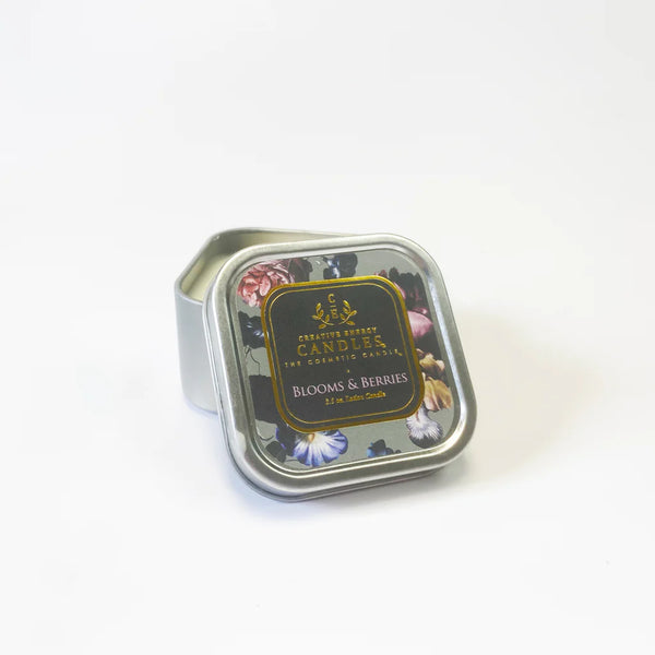 Blooms & Berries Tin 2-In-1 Soy Lotion Candle