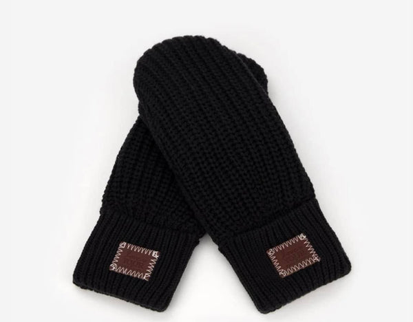 Love your Melon Black Mittens