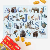 Our Animal Alphabet Vinyl Placemat