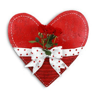 HEART SCREEN W/ POCKET Door Hanger