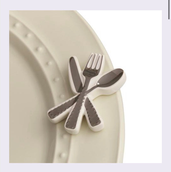 Nora Fleming Bon Appetite Mini (spoon fork & knife)