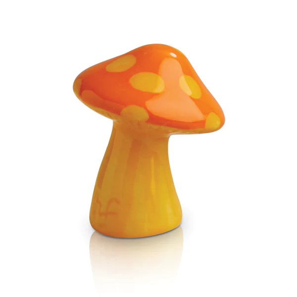 Nora Fleming Funky Fungi Mini (Orange Mushroom)