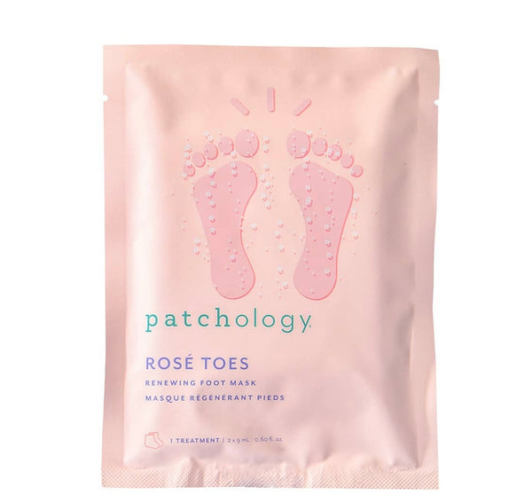 Rosé Toes Renewing Foot Mask Patchology