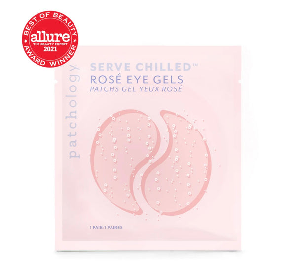 Serve Chilled Rosé Eye Gels Patchology