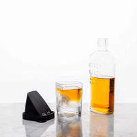 Ice Wedge Whiskey Glass