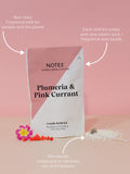NOTES Plumeria & Pink Currant