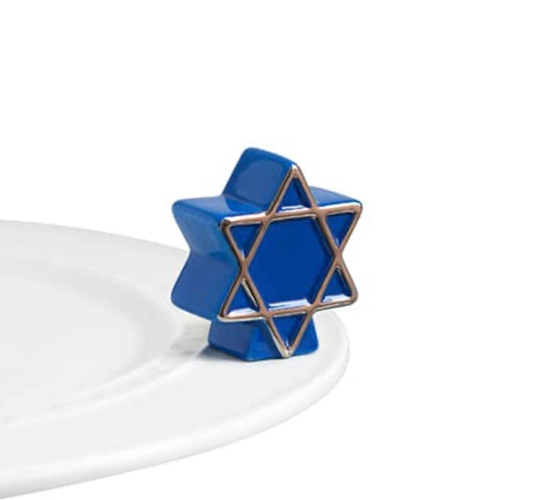 Nora Fleming Star of David Mini (blue star)