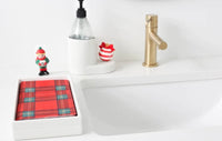 Nora Fleming Pinstripes Melamine Guest Towel Holder