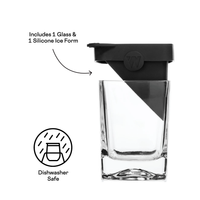 Ice Wedge Whiskey Glass