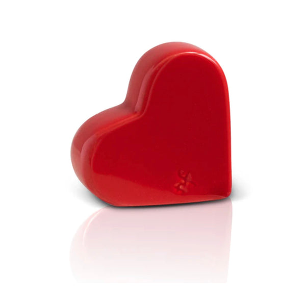 Nora Fleming Be Mine Mini (red heart)