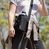 Corkcicle Crossbody Water Bottle Sling Bag in Black