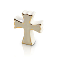 Nora Fleming Cross Mini (white cross)