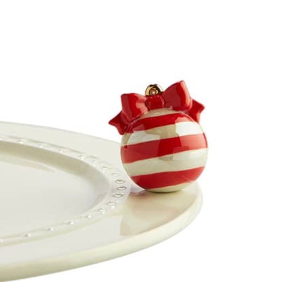 Nora Fleming Deck The Halls Mini Red (red ornament)