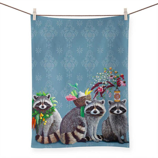 Garden Picnic Tea Towel