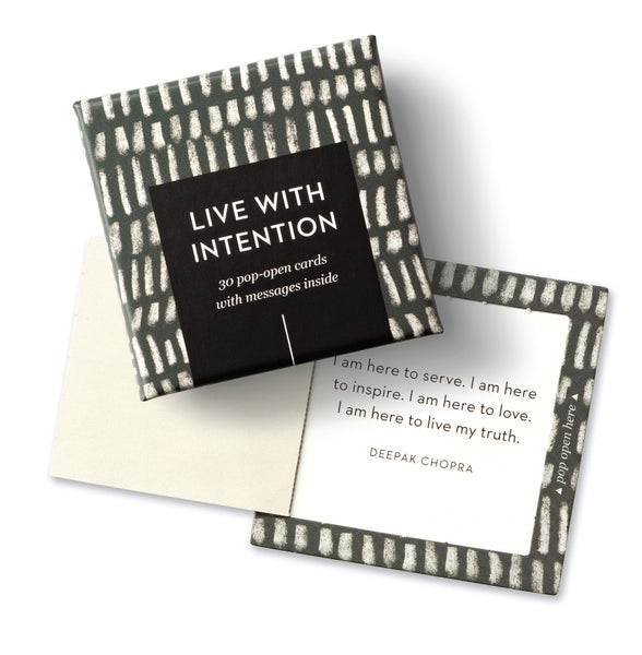 Live With Intention - Thoughtfulls Pop-Open Cards