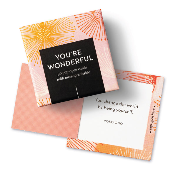 You’re Wonderful - Thoughtfulls Pop-Open Cards