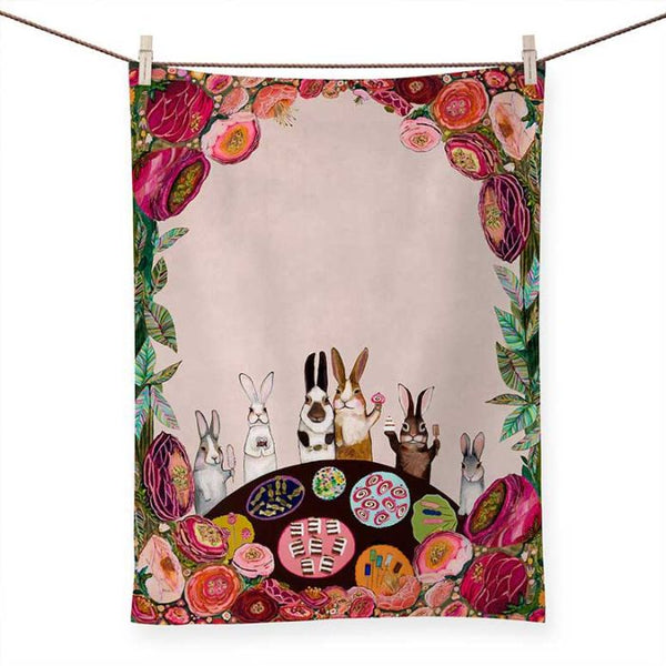 Carrot Cake Bunny Tea Towel