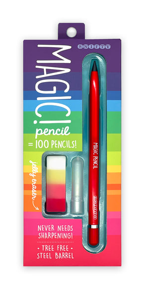 Magic! Everlasting Red Pencil With Eraser