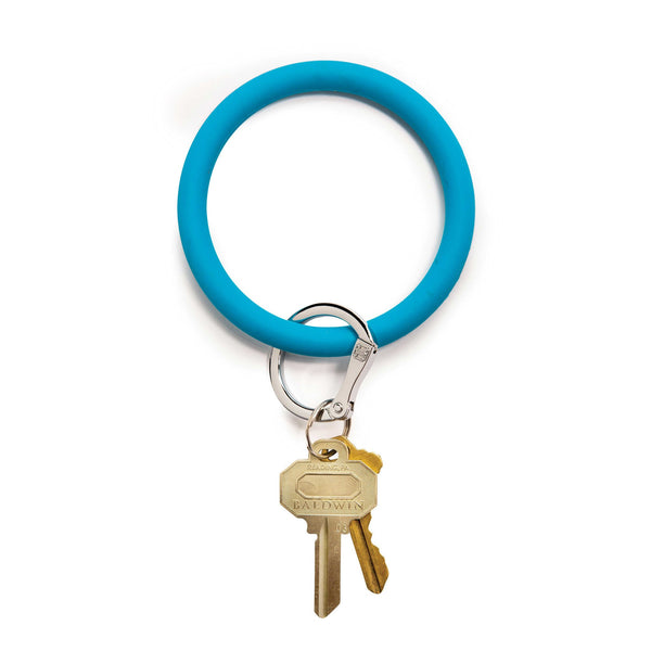 Peacock Silicone Key Ring